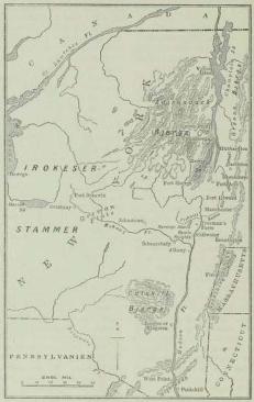 Fig. 54. Kart over den nordlige Del af Krigsskuepladsen.