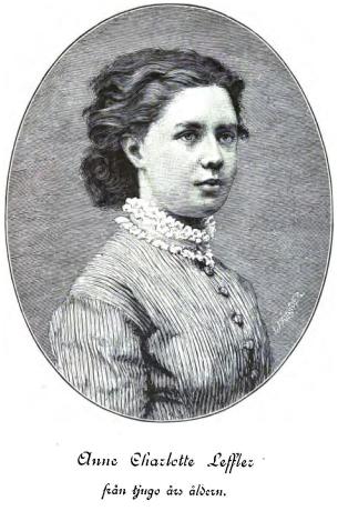 Anne Charlotte Leffler<bfrån tjugo års åldern.