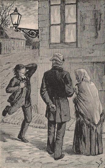 <smalIll. I.[=Ida] FALANDER                        J.N.[=Jenny Nyström]</smal<bOlustigs förtvivlan (se sid. 79).