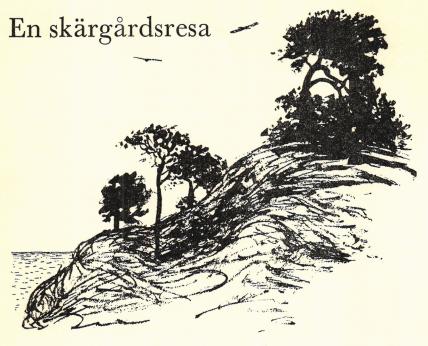 En skärgårdsresa