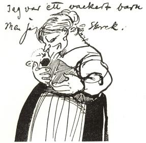 Jag var ett vackert barn men jag skrek.