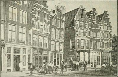 Gamle Huse paa Nieuwe Markt.