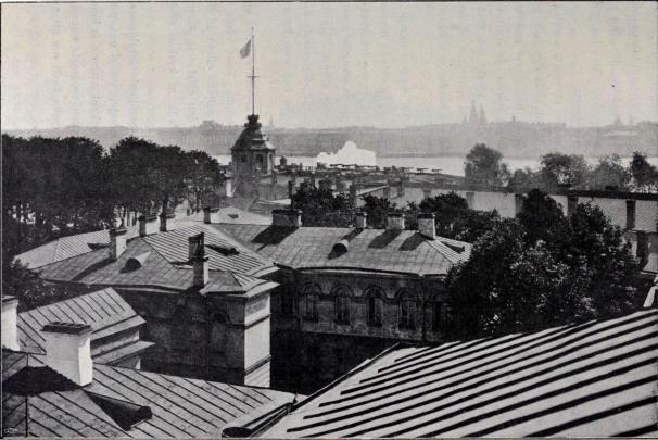 Peter-Pauls fästningens inre.