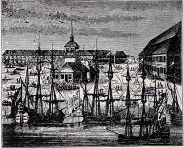 Gostiny Dwor år 1716