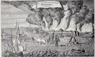 Den stora branden år 1737.
