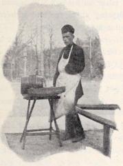 Försäljare af kvass och kakor.