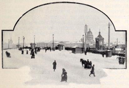 Petersburg i vinterskrud.