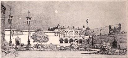 Konstutställningen. I. (Fasaden).