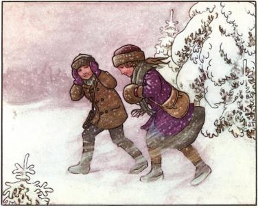Teckning av Brita Ellström.