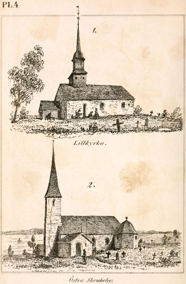 1. Lillkyrka.<b2. Östra Skrukeby.