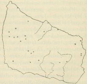 Fig. 7. Bornholmska graffält under Hallstatt-tid.