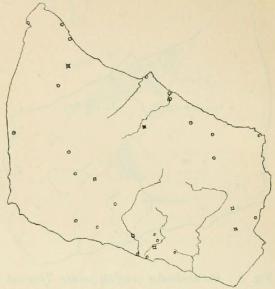 Fig. 10. Bornholmska graffält under romerskt-gotisk tid, 200-talet.