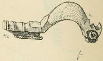 Fig. 17. Fibula af brons. Saltuna, Bornholm.