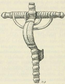 Fig. 19. Fibula af brons. Gudhjem Möllebakken n:r 1, Bornholm. Fig. 19. Fibula af brons. Gudhjem Möllebakken n:r 1, Bornholm.