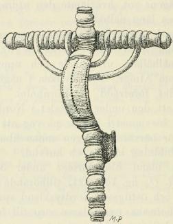 Fig. 19. Fibula af brons. Gudhjem Möllebakken n:r 1, Bornholm.