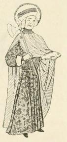 Fig. 20. S:t Botvid.<bHille kyrka. Fig. 20. S:t Botvid.<bHille kyrka.