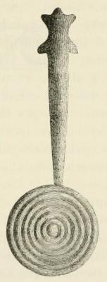 Fig. 4. Svärd och sköld; hällristning.