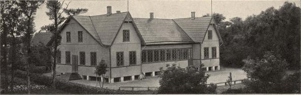 Folkets Hus, Bjuf.<b<smalFoto Björkgren, Billesholms grufva.</smal