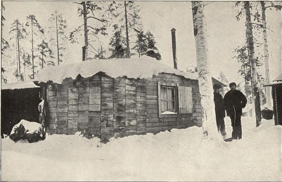 Från gamla kåkstaden, Malmberget.<b<smalFoto, Hakelier, Örebro.</smal