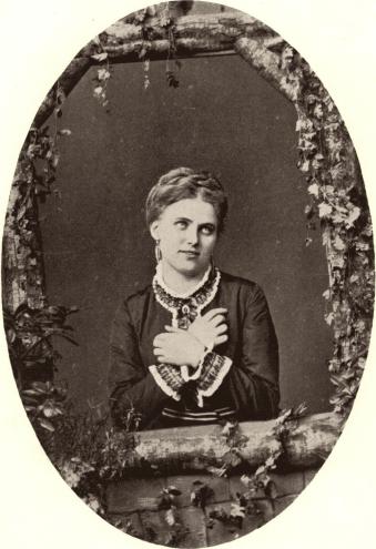 Kristina Nilsson.<bPorträtt från 1863.