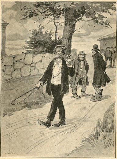 <smalIll. E Å-g[=Emil Åberg]</smal<bHela socknen grinade och skåkade åt gubben.