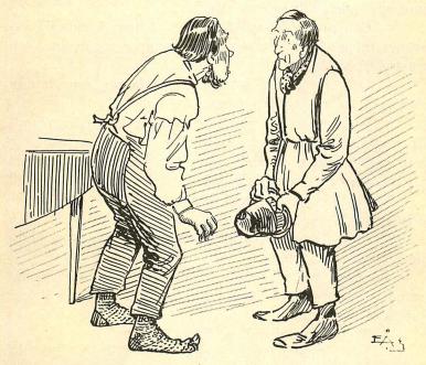 <smalIll. E Å-g[=Emil Åberg]</smal<bDagen före stämman kom Sven Magnis i Fästampen upp till mig och såg långnäst och snopen ut.