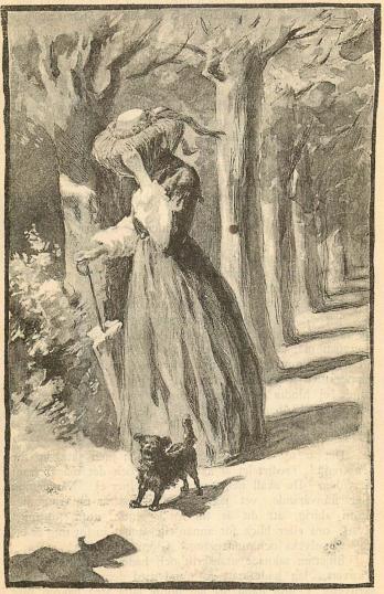 <smalIll. G. P.[=Georg Pauli]</smal<bDamen med gröna floret.