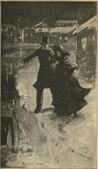 <smalIll. V.A.[=Viktor Andrén]</smal<b»Hvad i himlens namn ärnar ni företaga er!» utbrast jag.