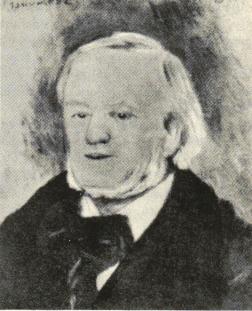 RICHARD WAGNER 1881<bEfter en målning av Renoir. RICHARD WAGNER 1881<bEfter en målning av Renoir.