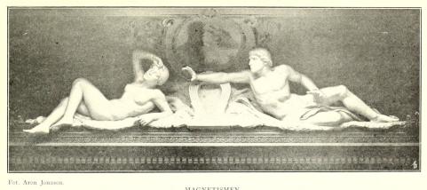 <smalFot. Aron Jonason.</smal <bMAGNETISMEN.<bI Fürstenbergska galleriet i Göteborg. <smalFot. Aron Jonason.</smal <bMAGNETISMEN.<bI Fürstenbergska galleriet i Göteborg.