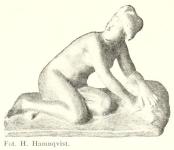 <smalFot. H. Hamnqvist.</smal                <bSKOGSNYMF.<bEskiss i vax.
