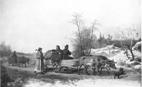 <smalSORUNDABÖNDER PÅ VÄG TILL STOCKHOLM. BILD 6o.                                N. ANDERSON</smal