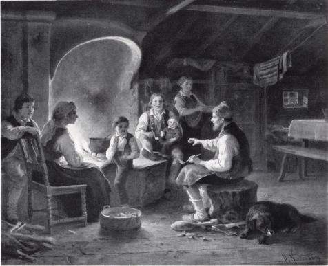 <smalIll. B. Nordenberg<bSAGOBERÄTTAREN. BLEKINGE. BILD 78.                        B. NORDENBERG</smal