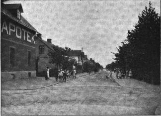 Linnégatan i Limhamn.