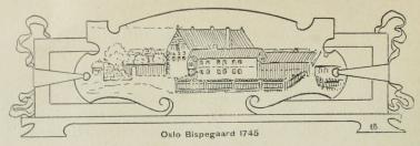 <smalOslo Bispegaard 1745</smal