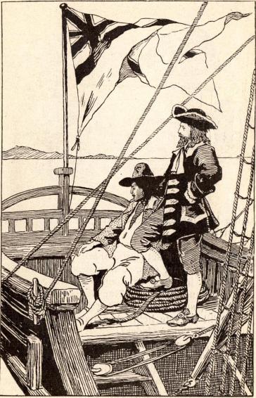 »Ön försvann allt mer i fjärran.»