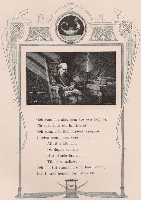 <smalIll. C. L.[=Carl Larsson]                        EVALD HANSEN.</smal