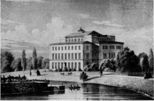 Stora Teatern i början av 1880-talet