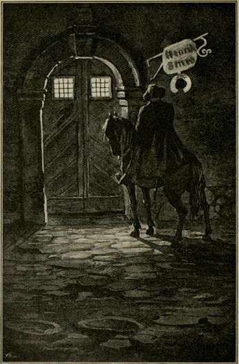 På denna gata låg Henrik Klensmeds hus. (Sid. 226.)
