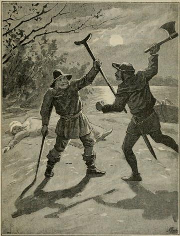 <smalIll. J. N.[=Jenny Nyström]</smal<bSkall jag få vara med fred i riket för din skull? (Sid. 464.)