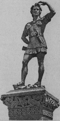 Leif Erikssons staty i Boston.