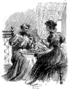 Olga och Juliette. (Sid. 327.)
