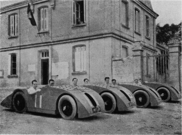 Bugatti-laget.