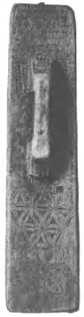 Fig. 3. Mangelbräde<bfrån Sanda sn. Gottland.<bL. 61 cm. N. M. 106,233.