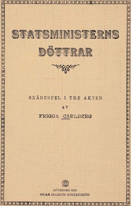 <biSTATSMINISTERNS<bDÖTTRAR</bi<b<div align=
