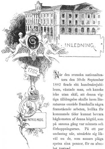 <smalIll. V.A.[=Vicke Andrén]</smal<bG III 1782 PATRIIS MUSIS.<b<bi<biINLEDNING.</bi</bi