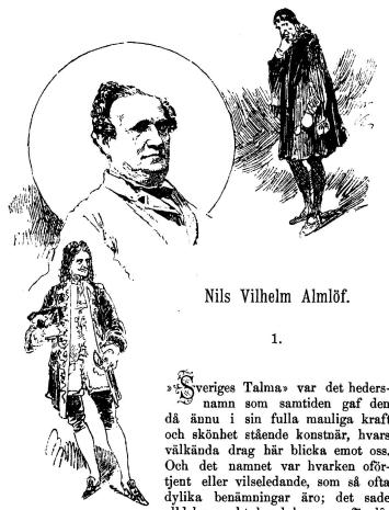 <smalIll. V.A.[=Vicke Andrén]</smal<b<bi<biNils Vilhelm Almlöf.</bi</bi