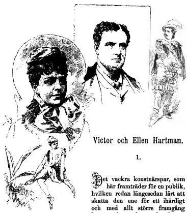 <smalIll. V.A.[=Vicke Andrén]</smal<b<bi<biVictor och Ellen Hartman.</bi</bi