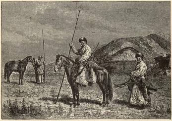 Mongolisk ryttare.