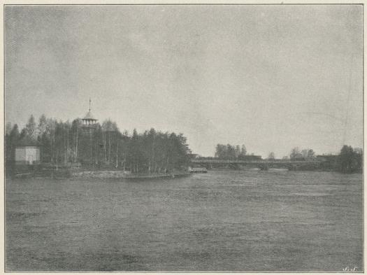 Pielisälfven vid Joensuu (nutida bild).